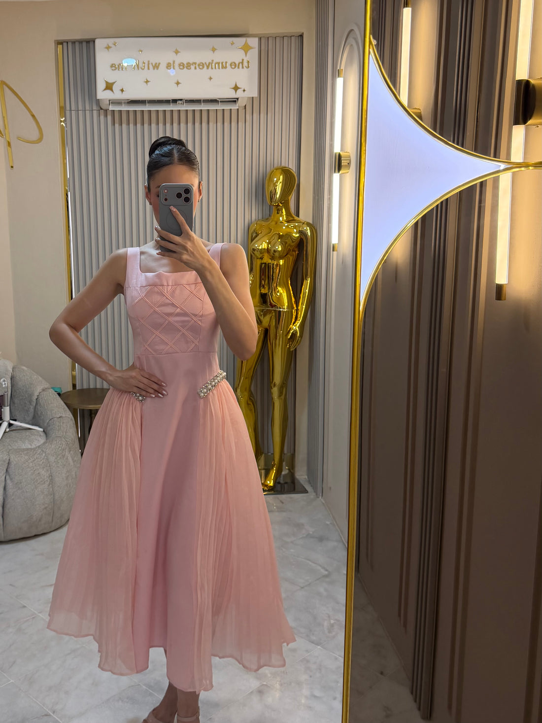 Vestido pink