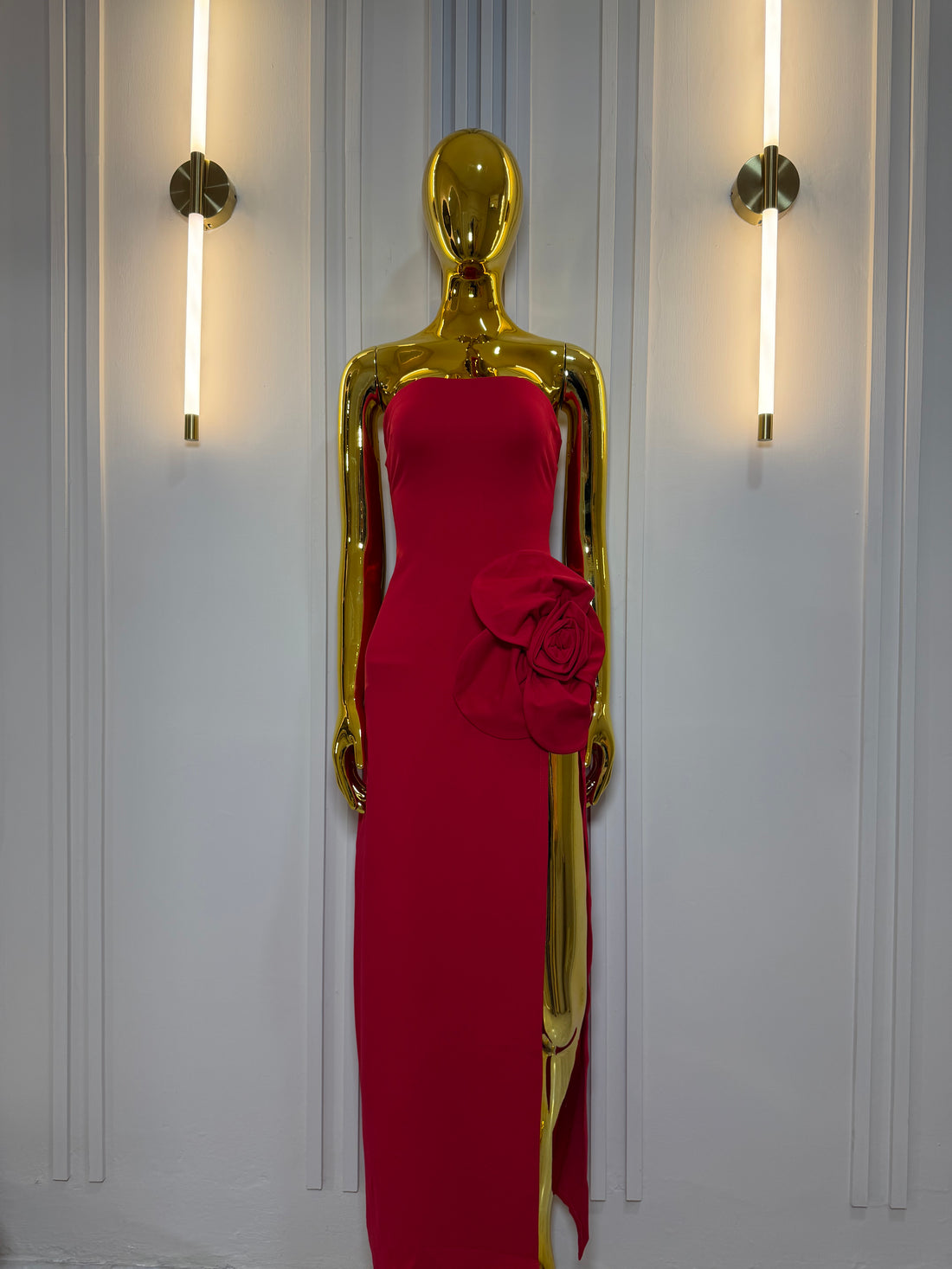Vestido lux red