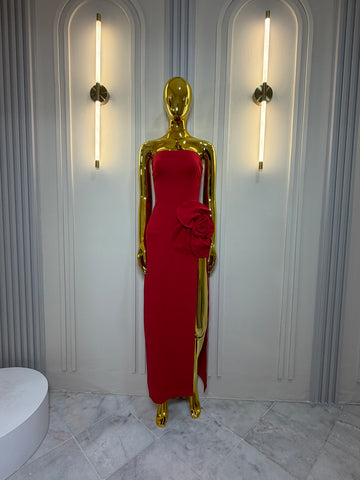 Vestido lux red