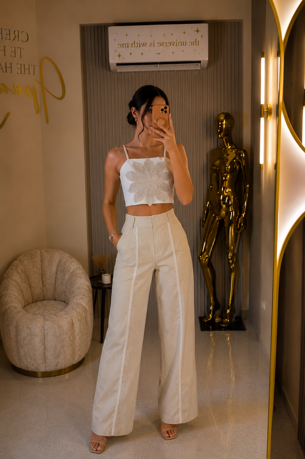 Conjunto ivory