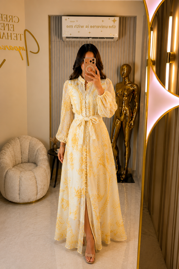 Vestido amarillo Prin
