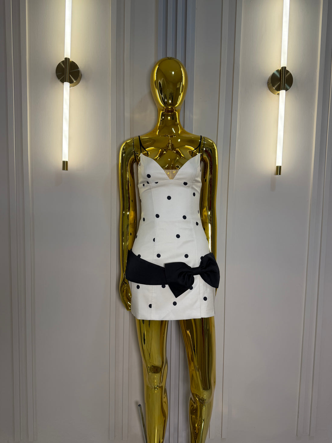 Vestido moño dot